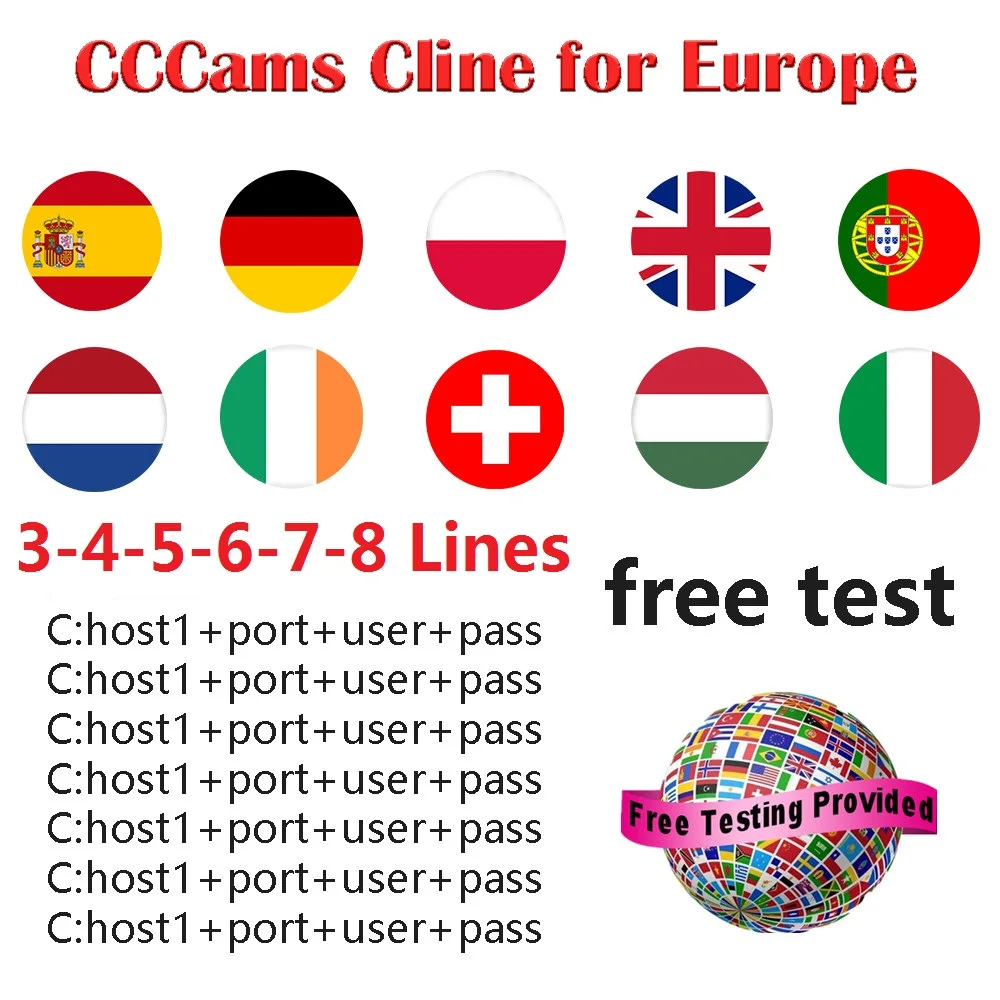 

In 2020 xtra Panel one year CCCAM 3 / 4 / 5 / 6 / 7 / 8 clines Delivery is online