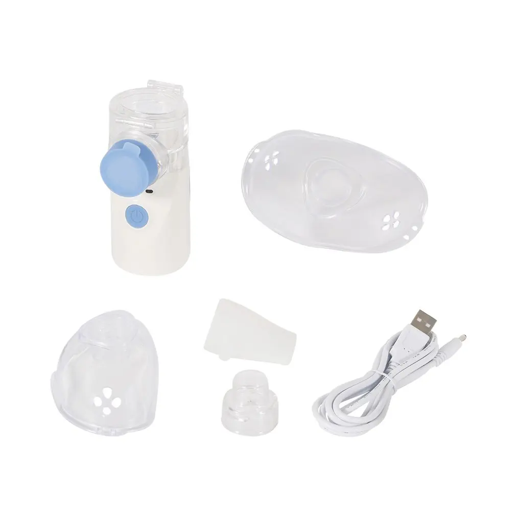 

Portable Mini Handheld Facial Steamer Nebuliser Steaming Skin Care Atomizer Respirator Humidifier Adult Kid Inhaler Nebulizer