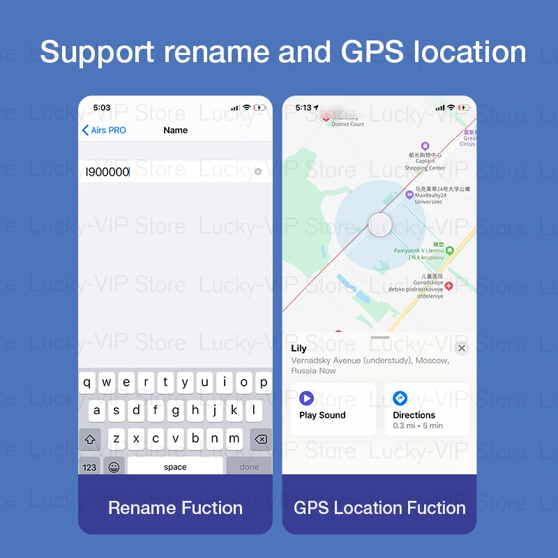 Newest TWS Aire Pro 3 Wireless Headphones Bluetooth Earphone Stereo Earbuds Headset PK i9000 i500 i90000 i12 i9s pro 4 pro 2