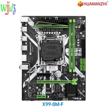 HUANANZHI – carte mère X99 8M F X99, Intel XEON E5 LGA2011 3, toutes séries, mémoire DDR4 RECC NON ECC, NVME, USB, SATA, pour serveur et poste de travail
