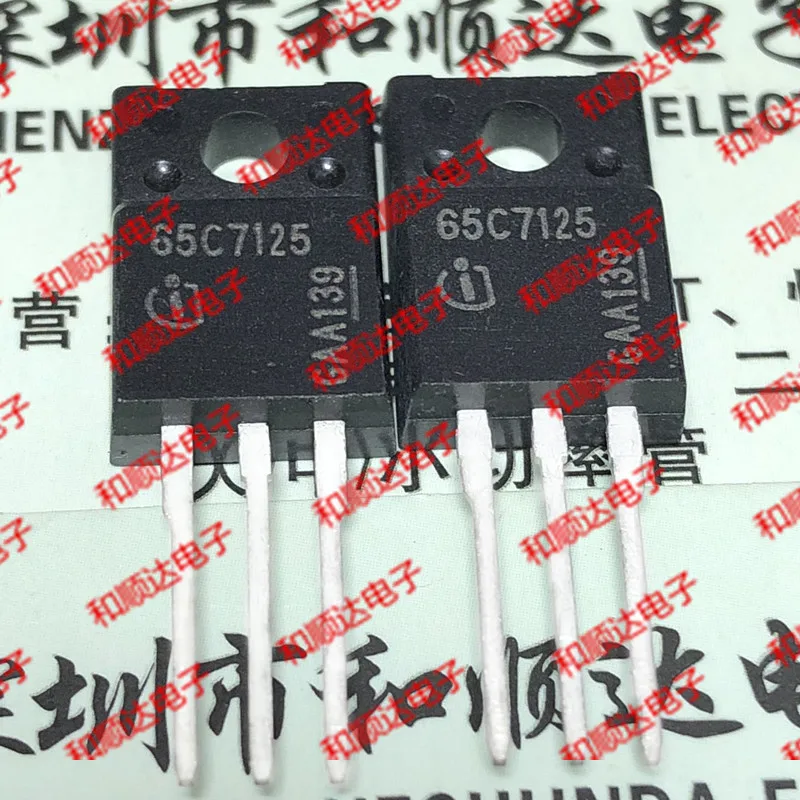 2 шт./IPA65R125C7 65C7125 TO-220F 650V 75A TO220F
