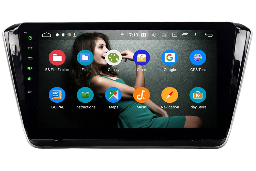 Klyde 10," ips 4G Android 9,0 Восьмиядерный 4 Гб ОЗУ 64 Гб ПЗУ DSP BT автомобильный DVD мультимедийный плеер стерео для Skoda Superb B8
