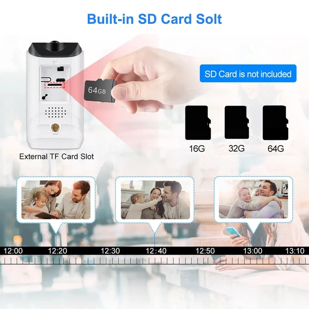 Wireless Security Wifi IP Camera 1080P IP65 Waterproof Outdoor Home Mini Camera Night Vision CCTV Surveillance