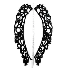 Водорастворимые кружева цветок стерео полые молочного шелка вышитые цветы DIY на каждый день