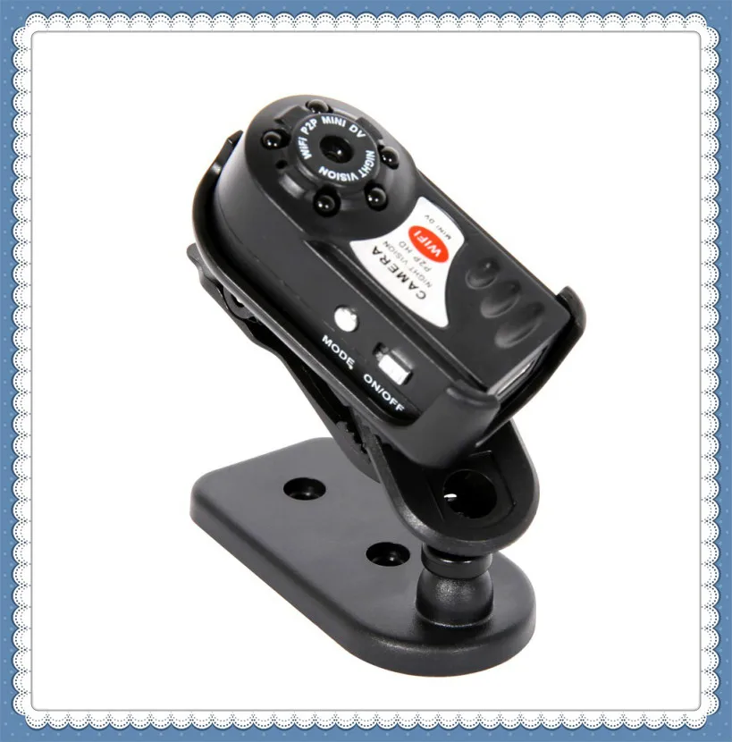 HD Mini Q7 камера 480P Wifi DV DVR Беспроводная IP Cam новая мини видео-камера регистратор инфракрасная камера ночного видения маленькая камера