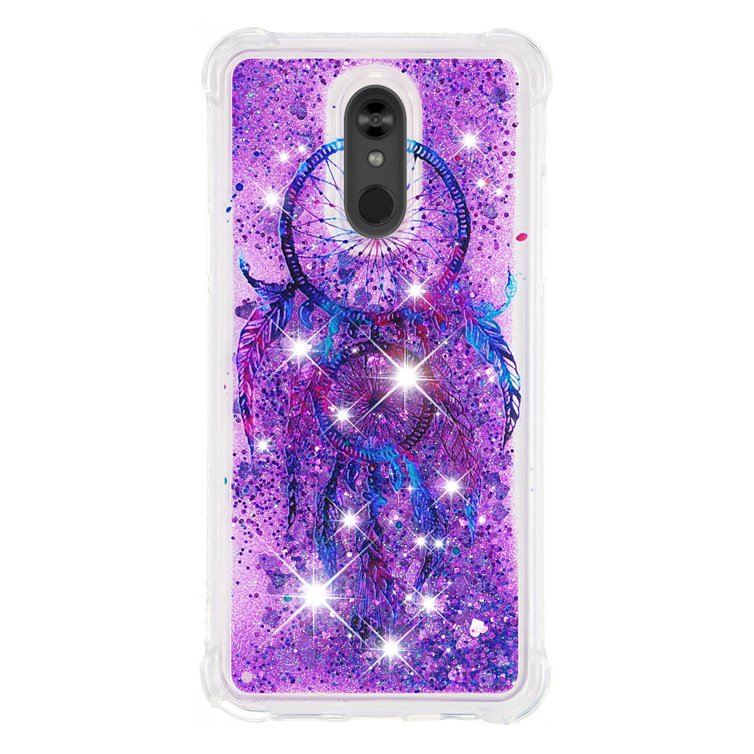 Bling зыбучих песков с блестками мягкий TPU бампер чехол для телефона для LG K10 K8 K4 K40 K30 K12 K20 плюс LG Stylus 3 Stylo 4 5 Чехол - Цвет: 5