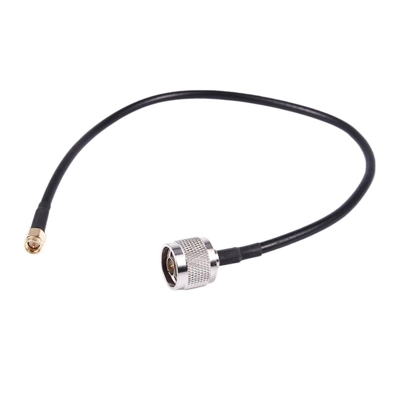 N Male to SMA Male Adapter RG58 Coaxial RF Pigtail Cable 40cm Long