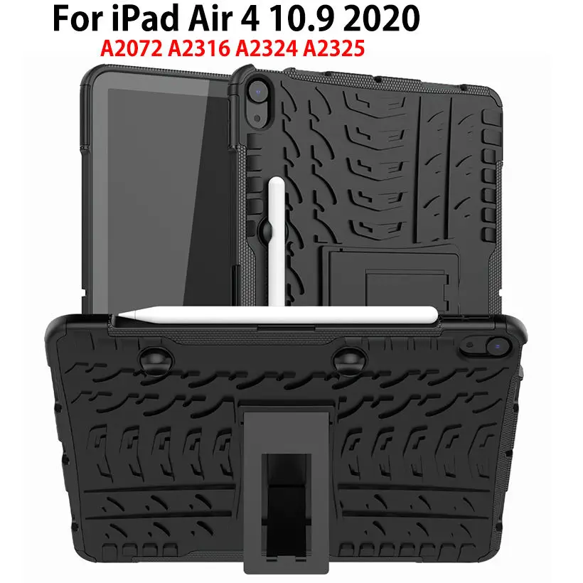 

Чехол-накладка для iPad Air 4 2020, 10,9 дюйма, гибридный, прочный
