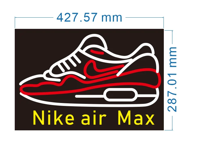air max neon light