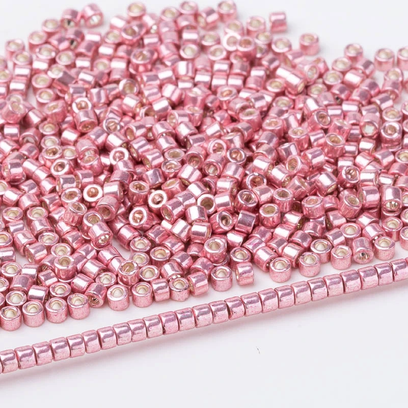 miyuki-DB435 Taidian Miyuki Delica Seed Bead 11/0 для Broderie De Perles Francaises непрозрачный белый DB1-40 1,6x1,3 мм около 1000 штук - Color: miyuki-DB435