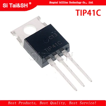 

10PCS TIP41C TO220 TIP41 TO-220 new and original IC