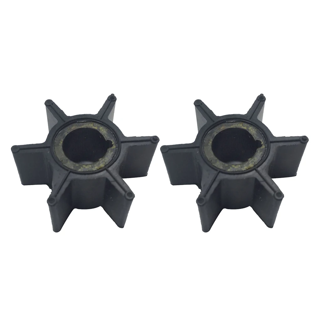 2pcs Sea Water Pump Impeller for Tohatsu/Nissan (6/8/9.8hp) 3B2-65021-1