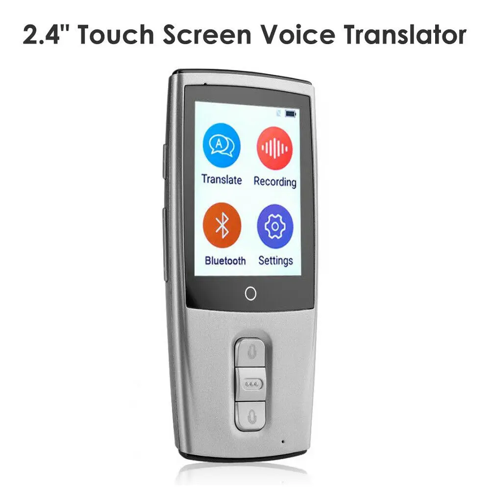 

2.4" Touch Screen Real Time Instant Wifi Voice Translation Two-way Smart Language Translations Helper for Travel Conference