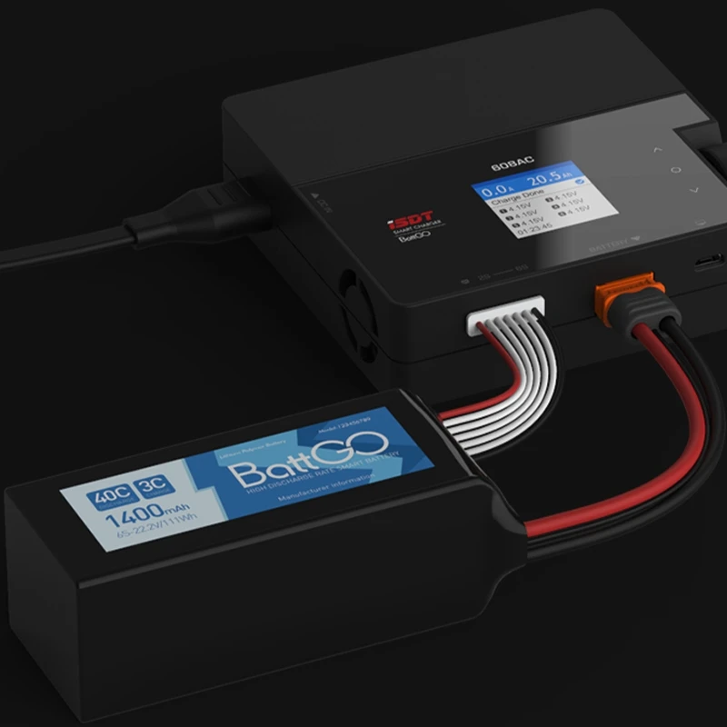 ISDT 608AC AC 60 Вт DC 200 Вт 8A Battgo Lipo зарядное устройство AC/DC Смарт зарядное устройство для жизни, Lilon, LiPo, LiHv/Pb/NiMH баланс батареи