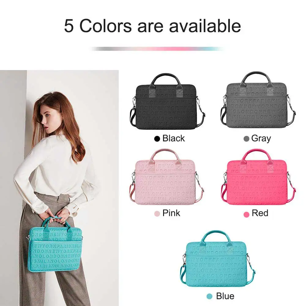 WIWU Fashion Laptop Messenger Bag for MacBook Air 15.3 2023 Waterproof