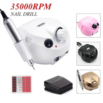 350000/20000RPM Electric Nail Drill Pro Nail Polishing Electric Manicure Machine For Nails Pedicure Nail Art Tool Nail Drill 1
