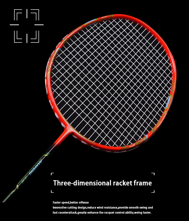 Economic  Fad high-strength Aluminium Alloy Badminton Racket Racquet B C WMS 