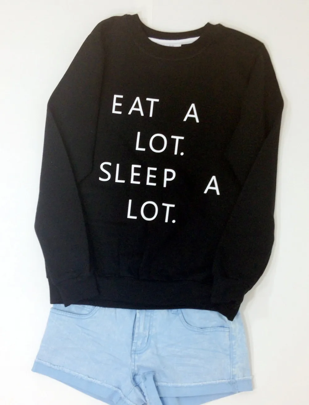 Eat a lot sleep a lot, толстовка, пуловер активиста, забавные графические пуловеры, джемпер из чистого хлопка, повседневная одежда унисекс, свитер, Топ