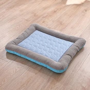 

Pet Dog Bed Mat Ice Silk Summer Cooling Kennel Dog Sleeping Mats Pet Sofa Cushion For Dogs Cat Sleeping Pad Pet Supplies