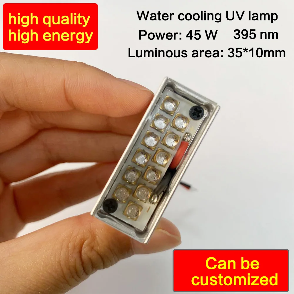 Small UV Ink Curing Lamps Water-Cooled Lamp For Epson R1390 L1300 A3 UV Flatbed Printer DX5 XP600 TX800 Head Lights 3510