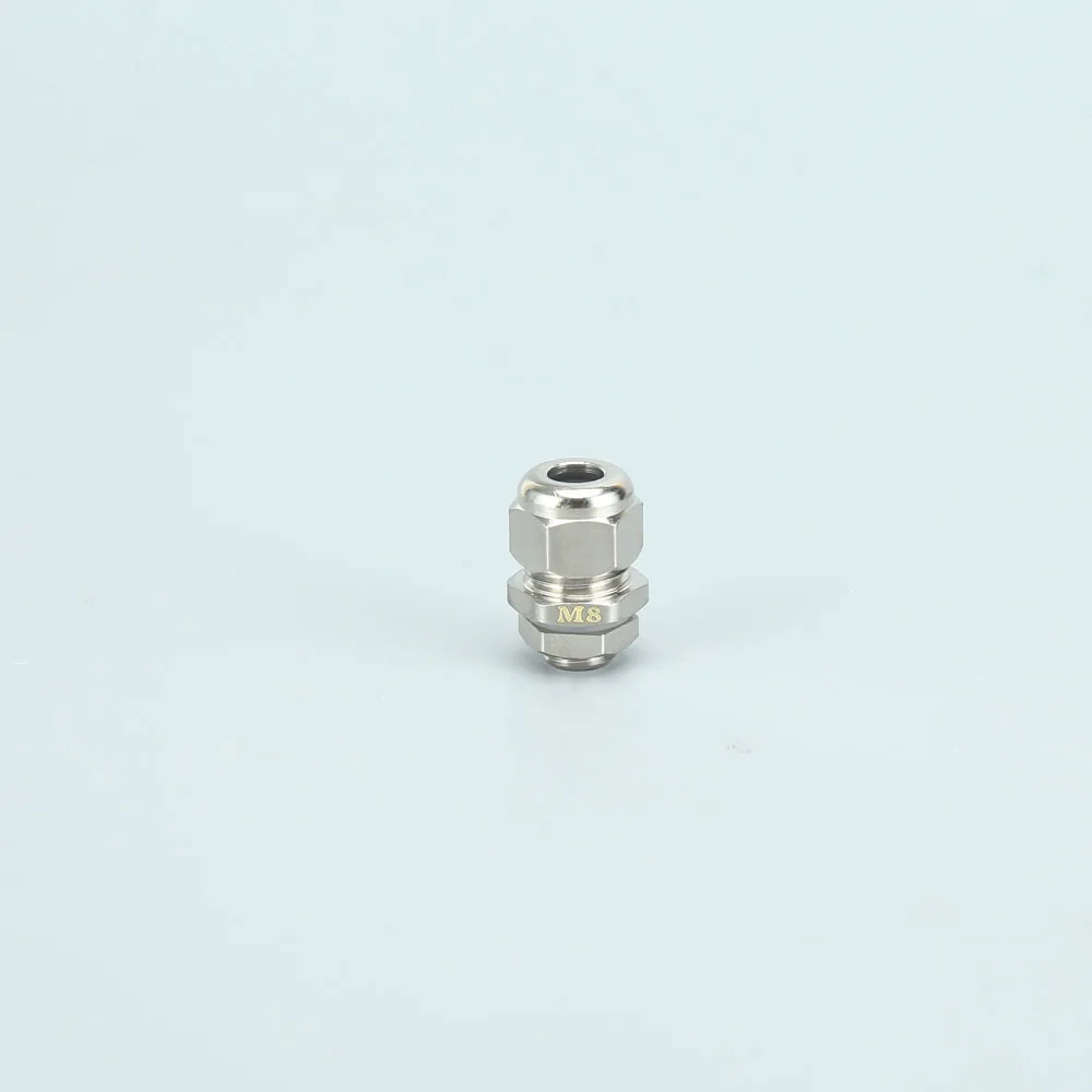 

Cable Gland M8*1 Wire Range Metal Waterproof Connector Fastener Locknut Stuffing