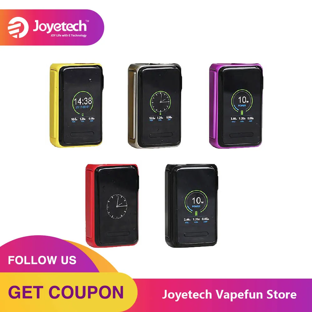 Оригинальный мод Joyetech CUBOID Lite TC 80 Вт аккумулятор 3000 мАч большой цветной дисплей 1 45