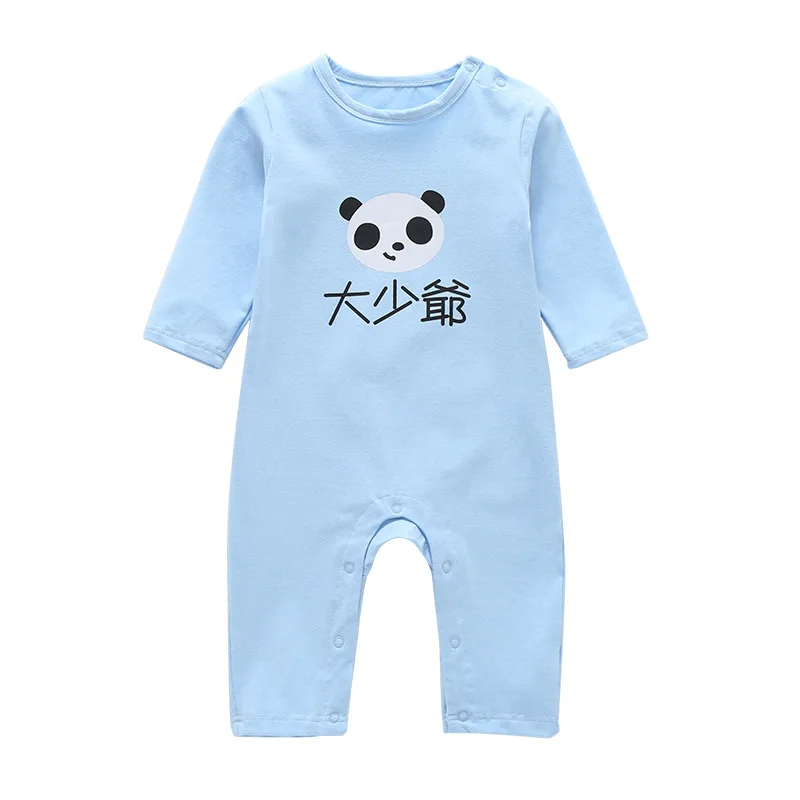 

Korean-style Hot Selling Baby Onesie Autumn Long Sleeve Romper Crawling Clothes Male Baby Newborns Clothes