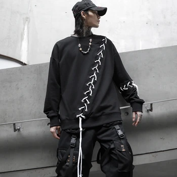 

UNCLEDONJM Harajuku Hoodie Japanese Sweatshirt Men/Women Hip Hop Pullover Streetwear Casual Tops Hipster Sweatshirt CT806