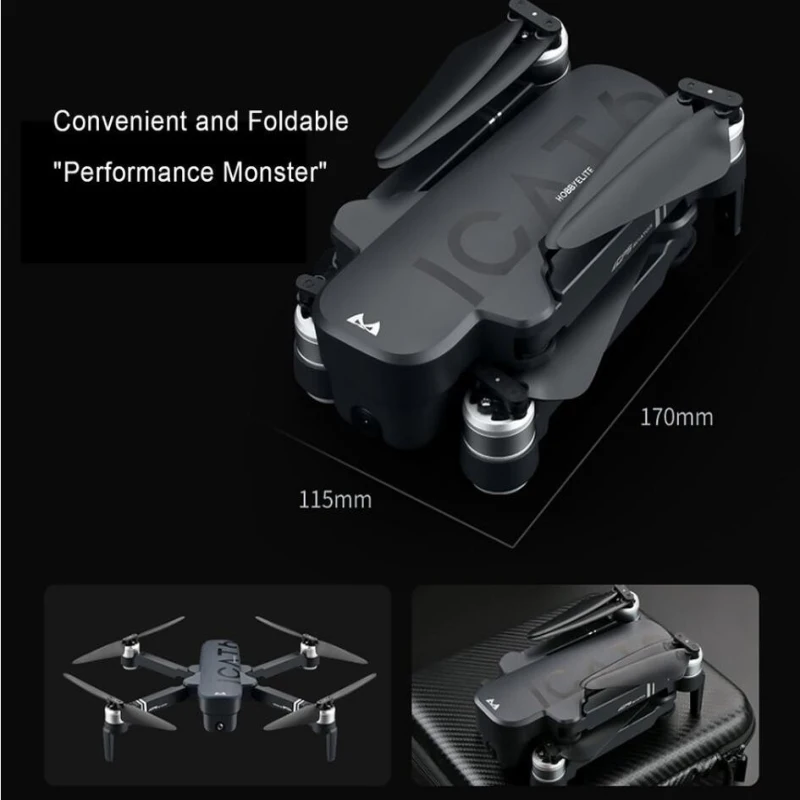  Intelligent Brushless Dual GPS Auto Follow Me WIFI FPV RC Quadcopter 5G 23MIN 1000M 4K Electric Cam