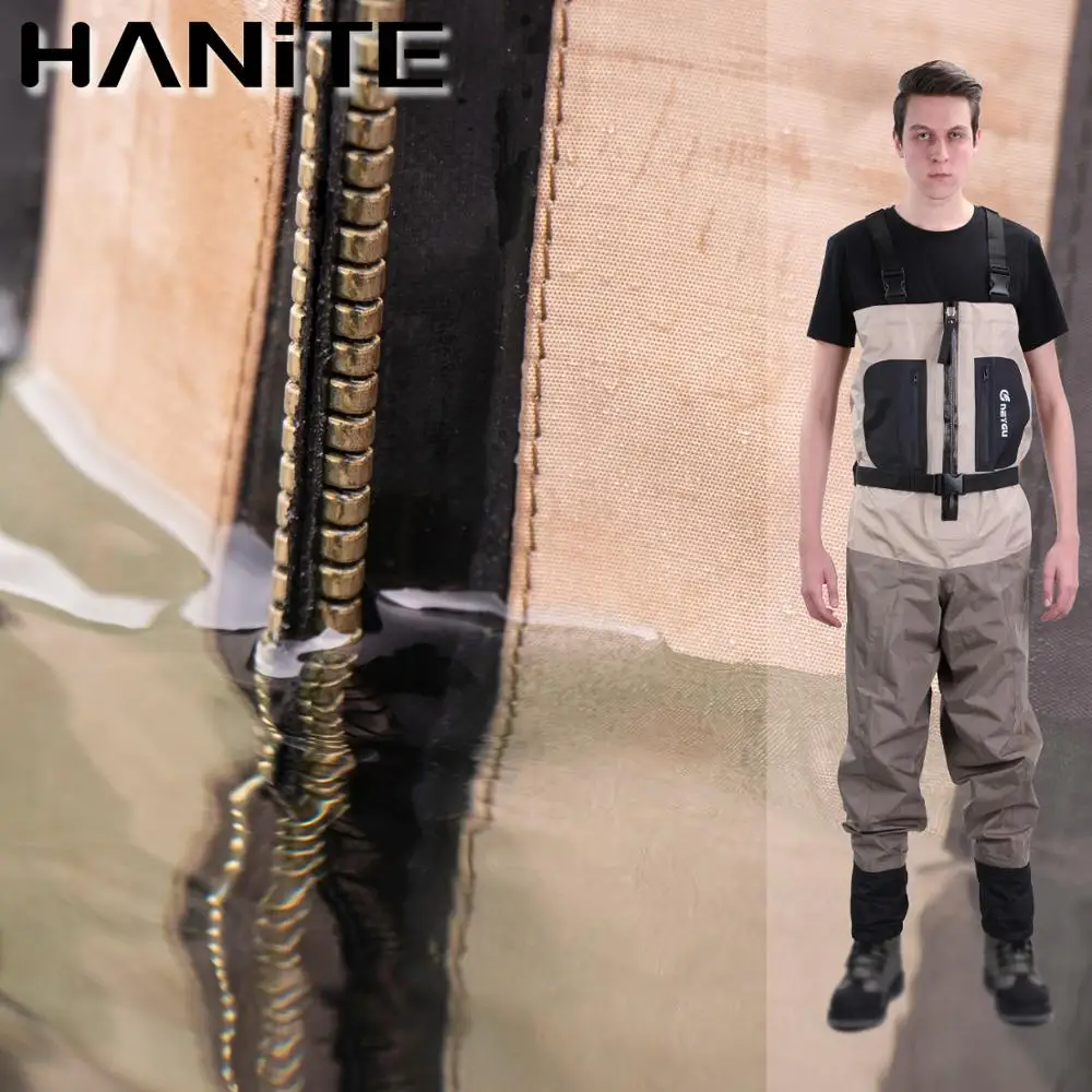 NeyGu Fishing Stocking Foot Wader , Useful in flood，rainy weather、Waterproof and Breathable Chest Waders, Hunting Wading Pants
