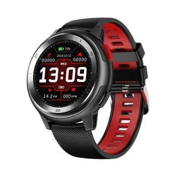 

DT68 Smart Watch IP68 Waterproof Bluetooth Sport Smartwatch Fitness Tracker Heart Rate Monitor Bracelet for Android IOS Black Re