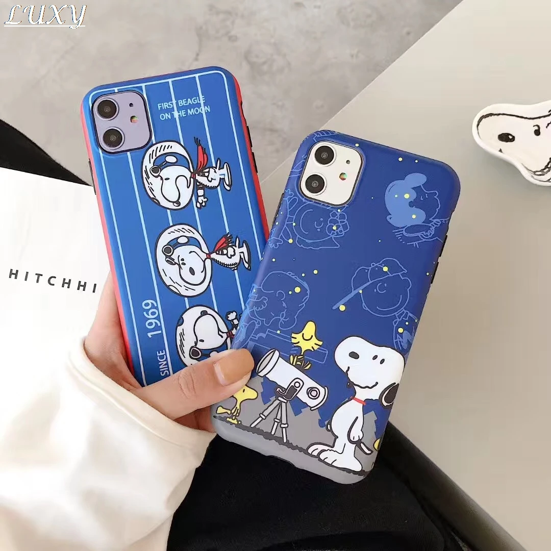 Милый мультяшный чехол для телефона с арахисовым деревом iPhone 11 Pro X XS Max XR 7 8 6 S Plus