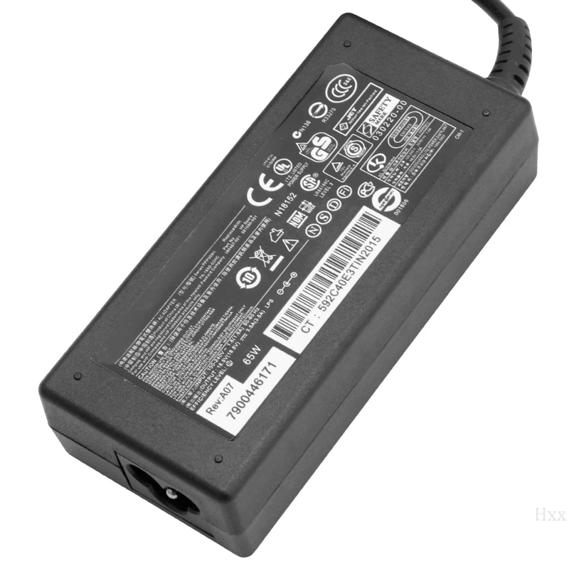 Высокое качество 18,5 V 3.5A 65W блок питания адаптер переменного тока зарядное устройство кабель для hp ноутбук Горячая Распродажа