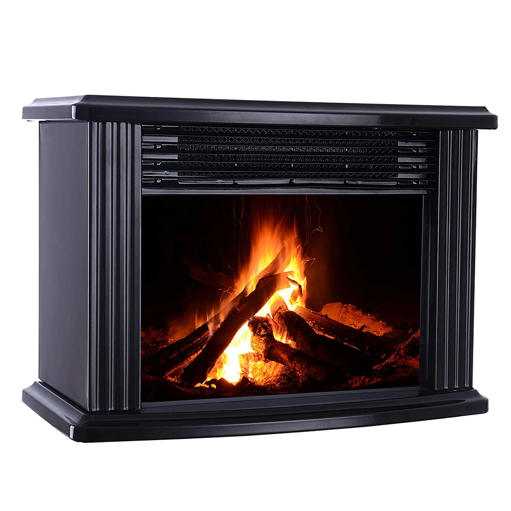 

Mini Electric Fireplace Tabletop Portable Heater Room Heater Space Heater