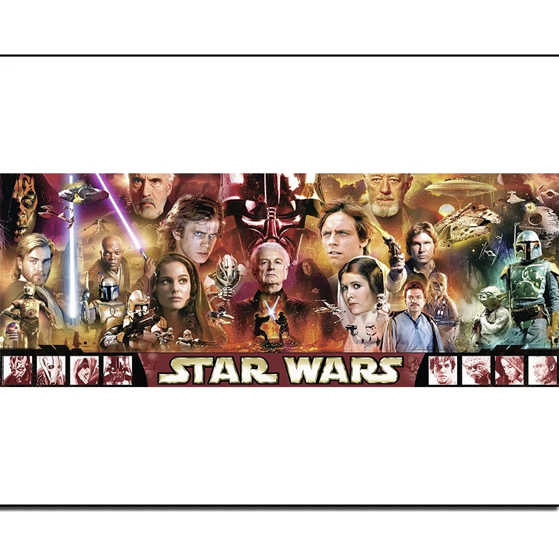Diy 5D Diamond Painting Movie Star Wars Poster Embroidery Full Square Mosaic Cross Stitch Kits Wall Home Decoration Gift | Дом и сад