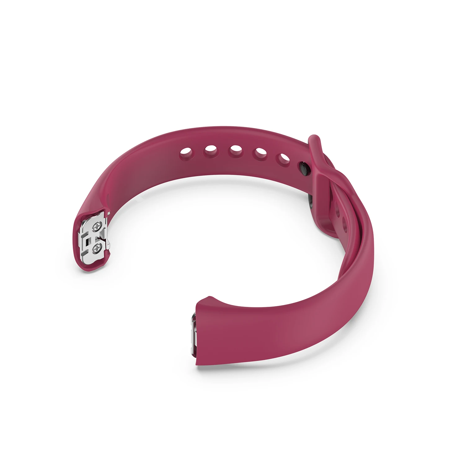 Подходит для samsung Galaxy Fit SM-R370 силиконовый черный ремешок с пряжкой стальной шрапнель