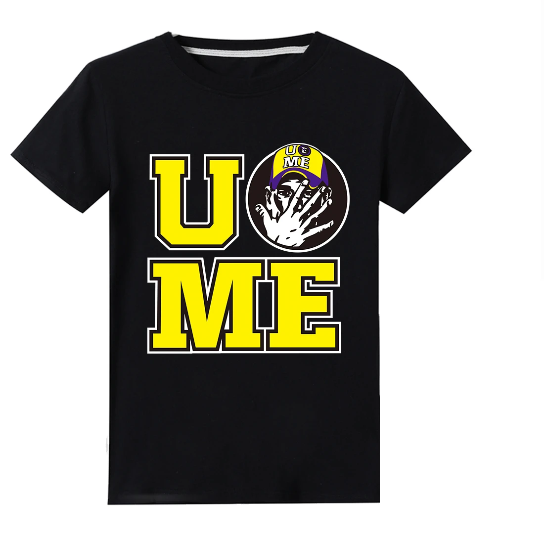 De dibujos animados de la WWE gladiador John imprimir con niño de algodón de manga corta niños ropa de verano ropa niños niño niña Camiseta Tee superior 2 15Y|Camisetas| - AliExpress