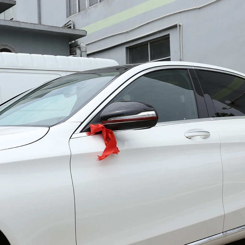 Для Mercedes Benz C W205 E W213 GLC-Class X253 S Class W222 для LHD ABS автомобиля зеркало заднего вида крышка отделка