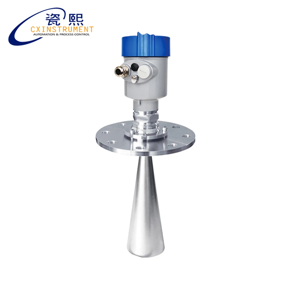 

78mm trumpet DN80 flange Low Price Radar Level Transmitter/radar Signal Level Meter free shipping