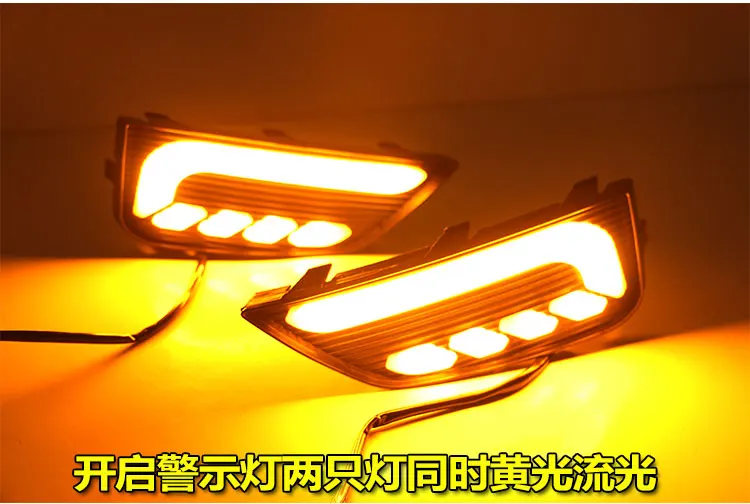 1set MG 6 car styling for MG6 daytime light LED 2020 2021year car accessories MG6 daylamp front light