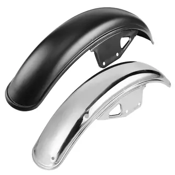 

Motorcycle Front Rear Fender Mud Flap Mudguard Wheel Cover Chrome Matte Black For Suzuki GN125 GN250