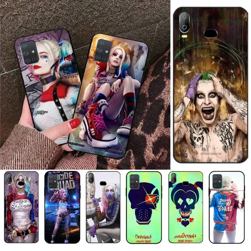 Чехол для телефона CUTEWANAN Spirit отряд самоубийц Харли Квинн Джокер Samsung A10 A20 A30 A40 A50 A70