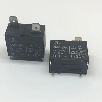 

New 50pcs/lot SFK-112DM 12V 20A 250VAC Power Relay