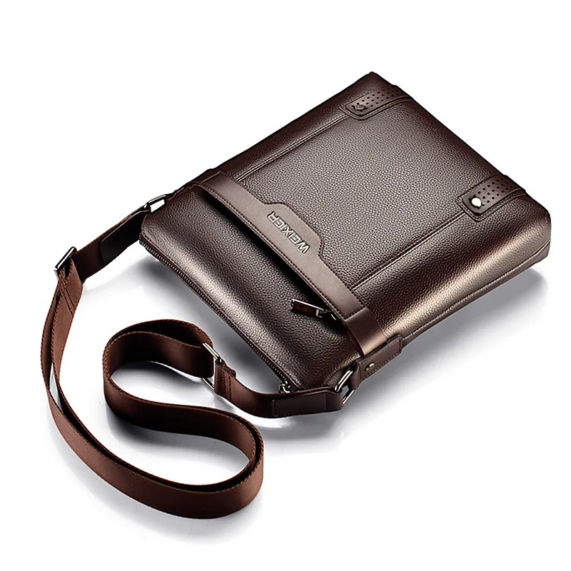  Retro Luxury Brand Designer Shoulder Bags for Men Business Small Briefcase Casual Satchels Collage  - 4000170924411