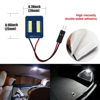 

Car LED Lights Auto Trunk T10 License plate Indicator Replacement Parts