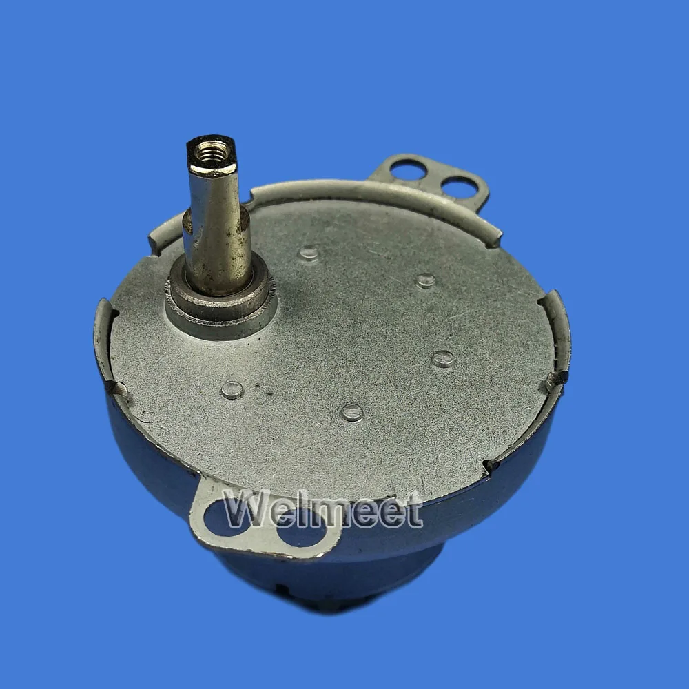DC3V 5V 6V 12V 24V JS-50T большой крутящий момент металлический редуктор коробка скорости мотор-редуктор двойной плоский нарезающий вал