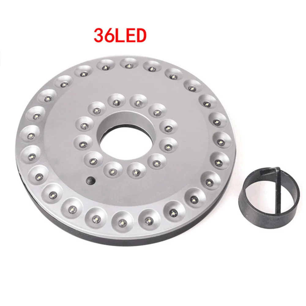 36LED Durable Portable Lantern LED Tent Outdoor Lamp Pole Light White Camping Lights Lighting Umbrella Yard Garden Disc Light - Испускаемый цвет: 36LED