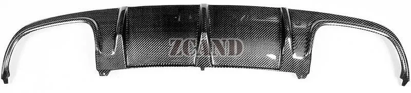 Real Carbon Fiber Diffuser Rear Lip Fit For Mercedes Benz W204 C63 AMG Bumper 08-11