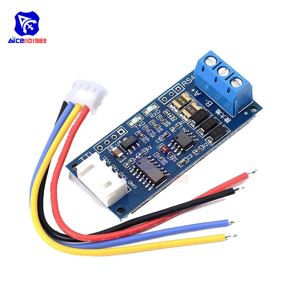 Модуль преобразователя diymore TTL последовательный порт к RS485 с кабелем для Arduino|ttl to