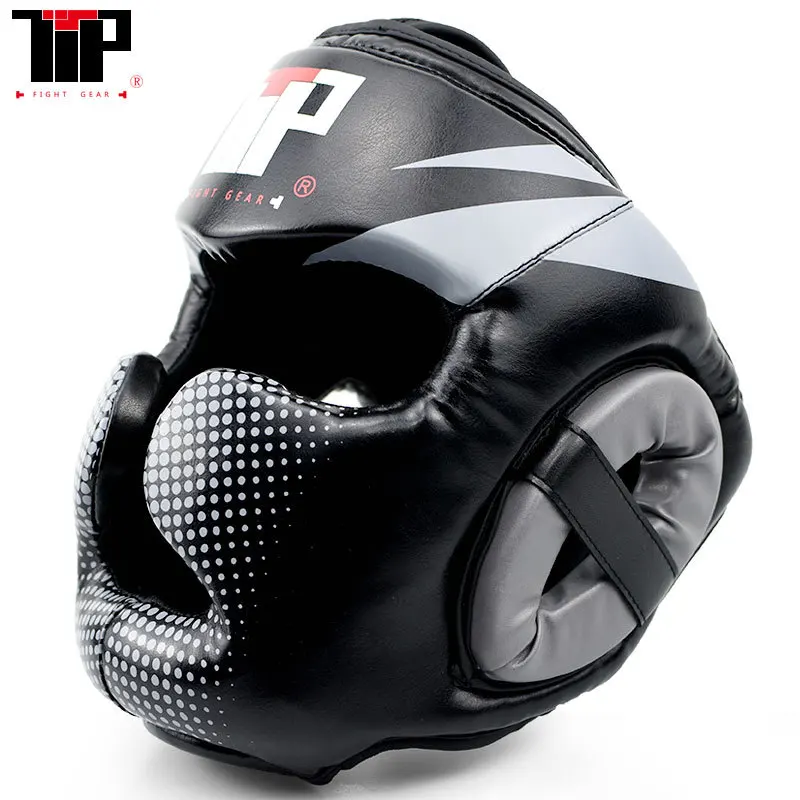 

Thick Breathable All-directional Boxing Helmet Adult Head Guard Taekwondo Children Sanda Muay Thai Training Helmet